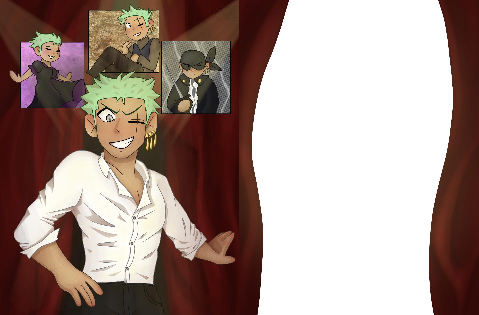 Fashion Dawn Page piece